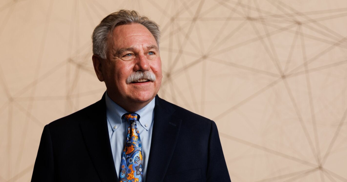 CEO of HDR Eric Keen is retiring. He's look forward to relaxing ...