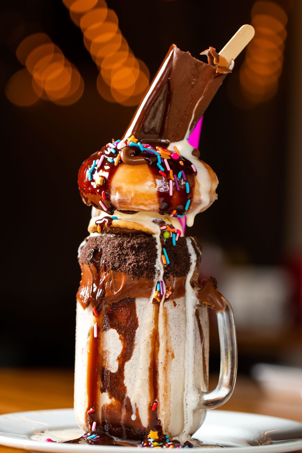 Enjoy an extravagant milkshake