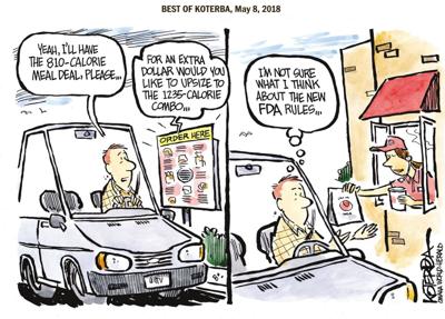 The best of Jeff Koterba's cartoons: Too much information