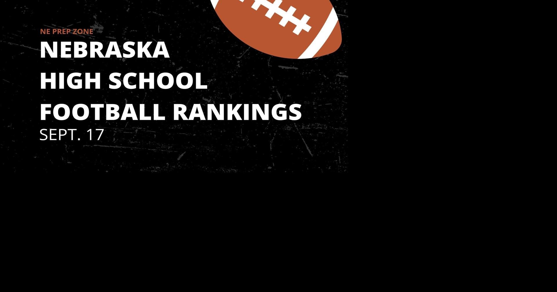 Nebraska high school football rankings, Sept. 17