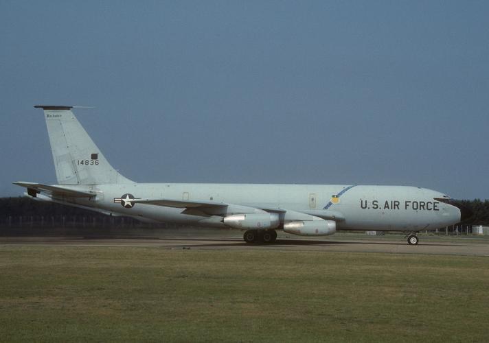 KC-135A 64-14836 2nd Bomb Wing Barksdale AFB at Mildenhall 26 Au