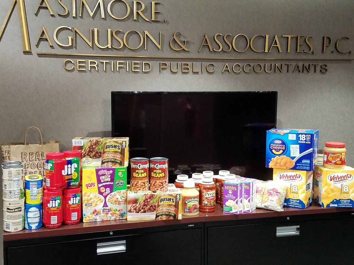 Goodfellows donor contributes to food drive