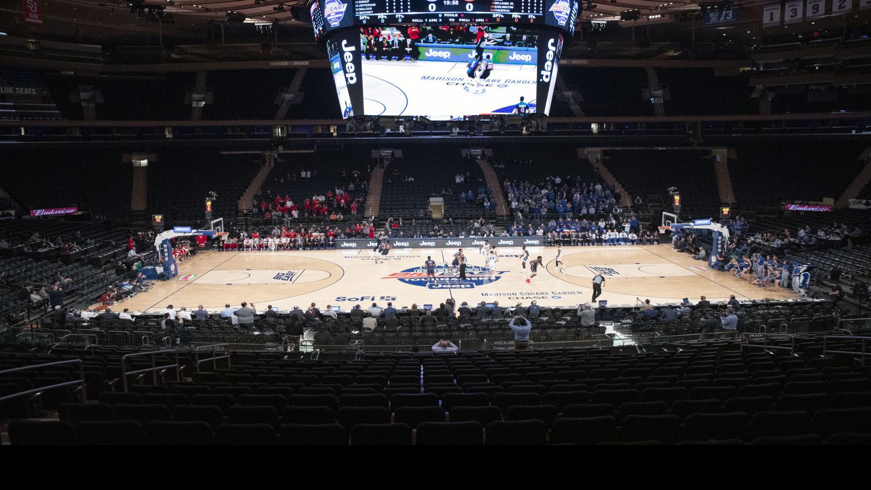 Creighton Starts Game At Big East Tournament Before Cancellation