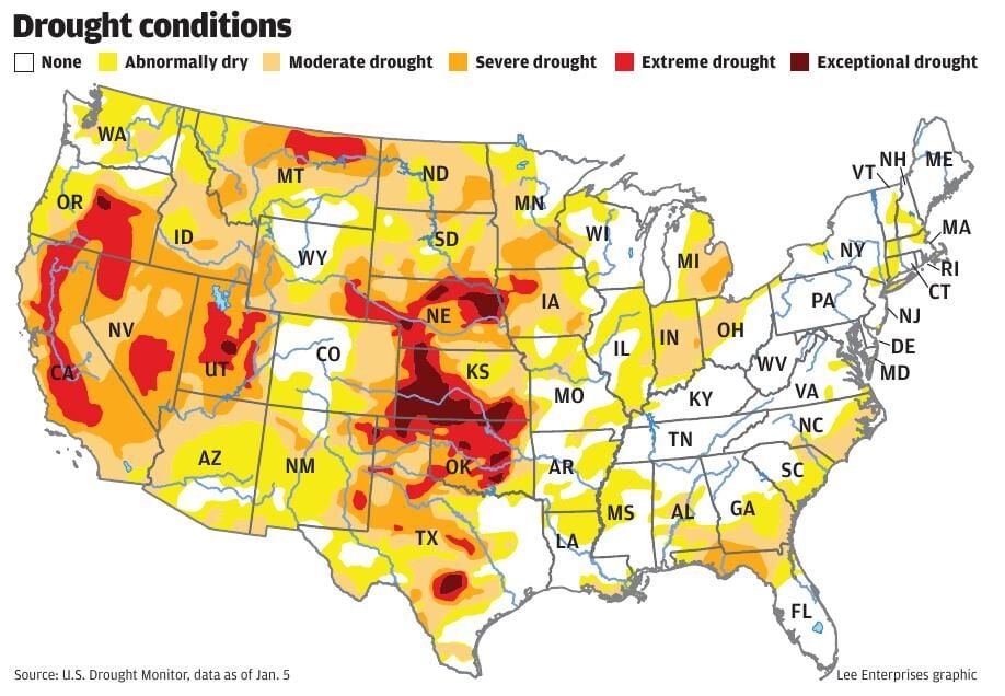 Nebraska's Drought Among Nation's Billion-dollar Weather Disasters