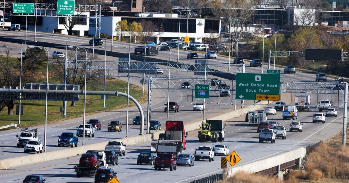 Omaha Ramp Construction partially closes I-680 ramp to Pacific Street