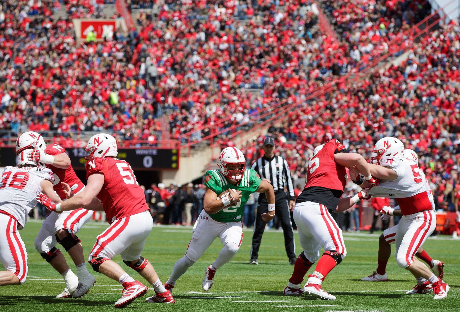 Nebraska Football Spring Depth Chart