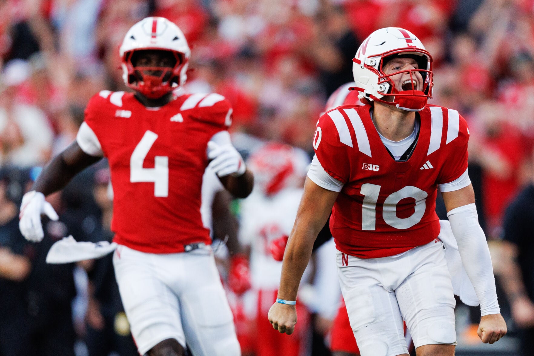 Nebraska rallies past Maryland 48-23, improves to 5-0