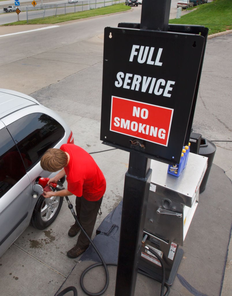 Yes, a few full-service gas stations remain alive and ...