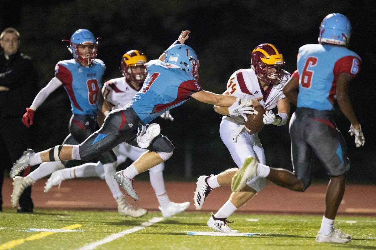 Omaha Roncalli football scores early, often to pick up victory over