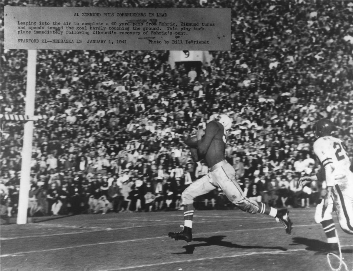 1941 Rose Bowl.Al Zikmund