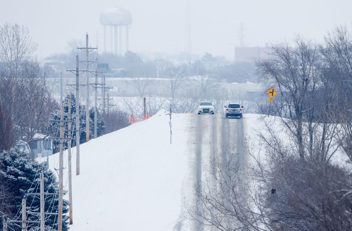 Omaha area receives 2 inches of snow Sunday with more on the way