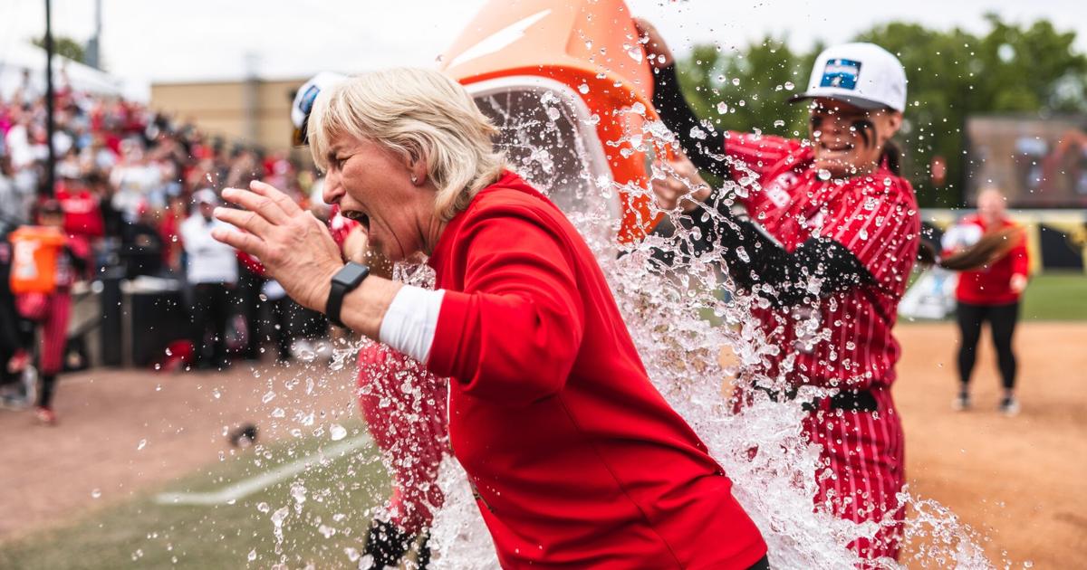 Just: Mit dem Big-Ten-Turniersieg macht sich das Softballteam von Nebraska ...