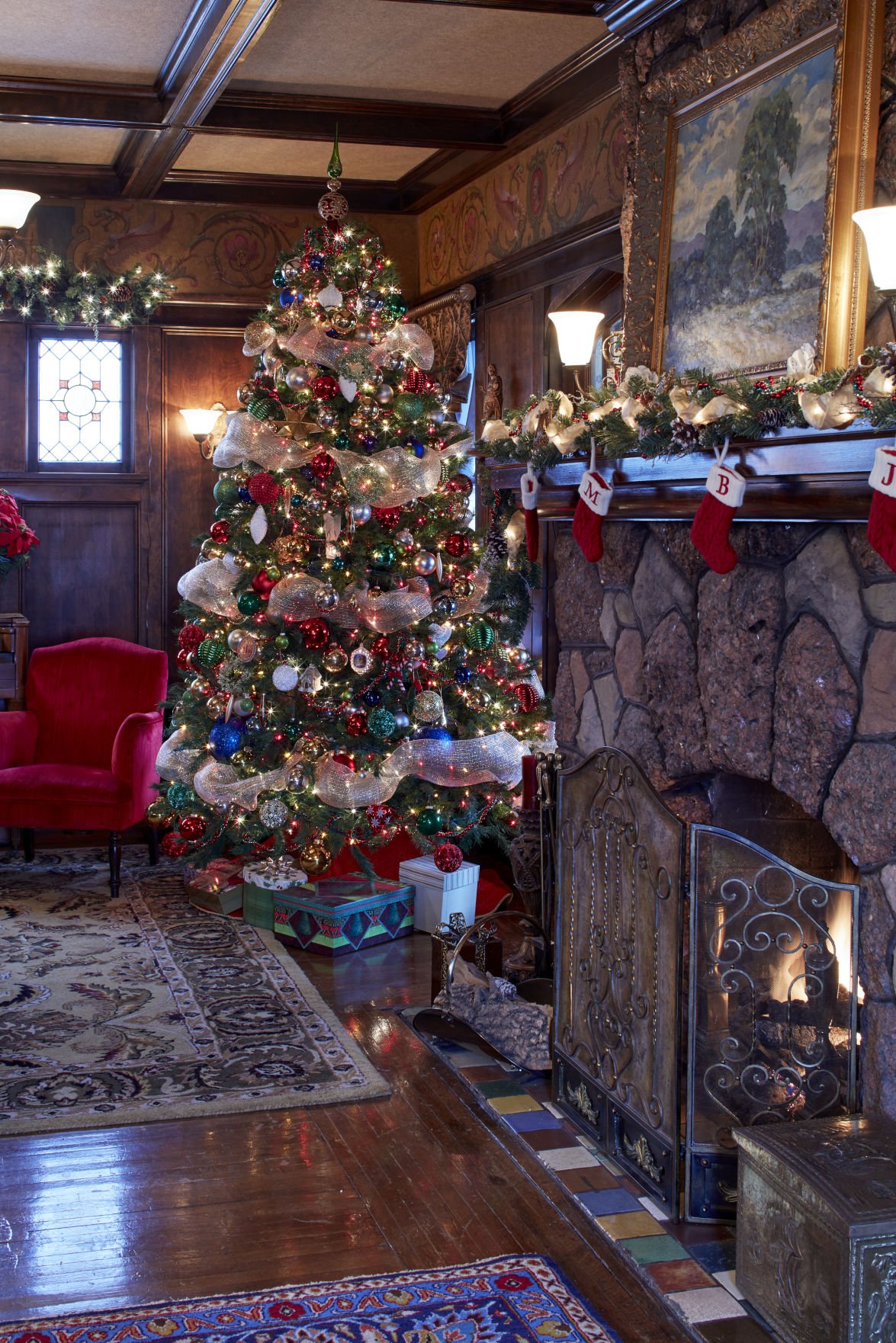 Crazy for Christmas Omahans dress every room in their palace for the season — including decorating 7 trees Inspired Living