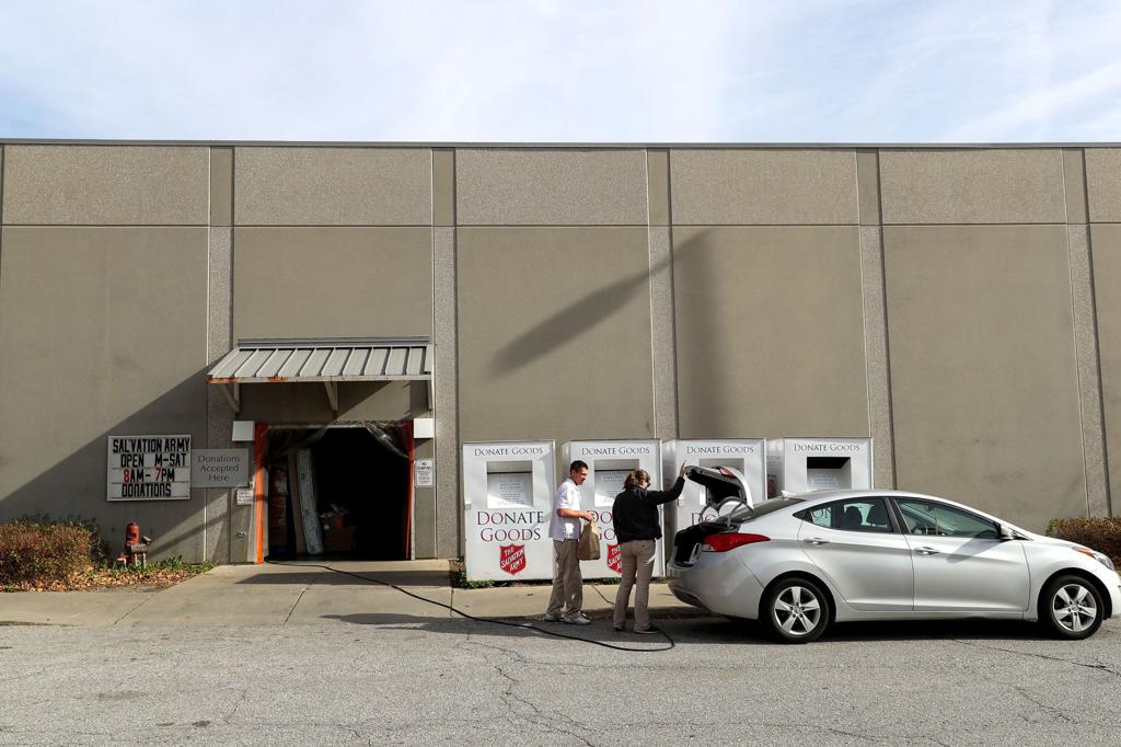 Amid A Decline In Donations To Goodwill Other Thrift Stores Are