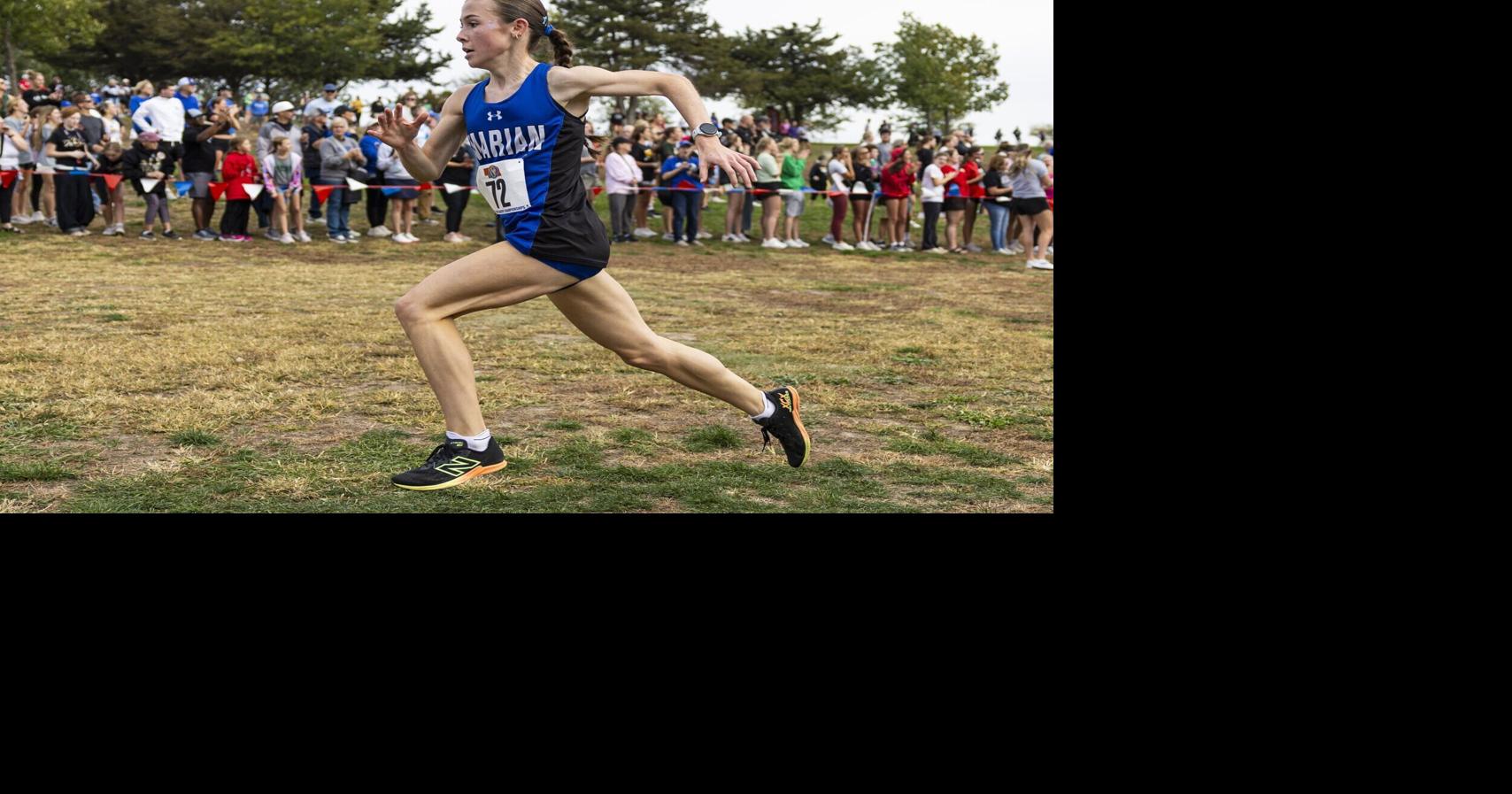 On 'brutal' course, Marian's Maya Freyer wins Class A gold after defending champ falls short