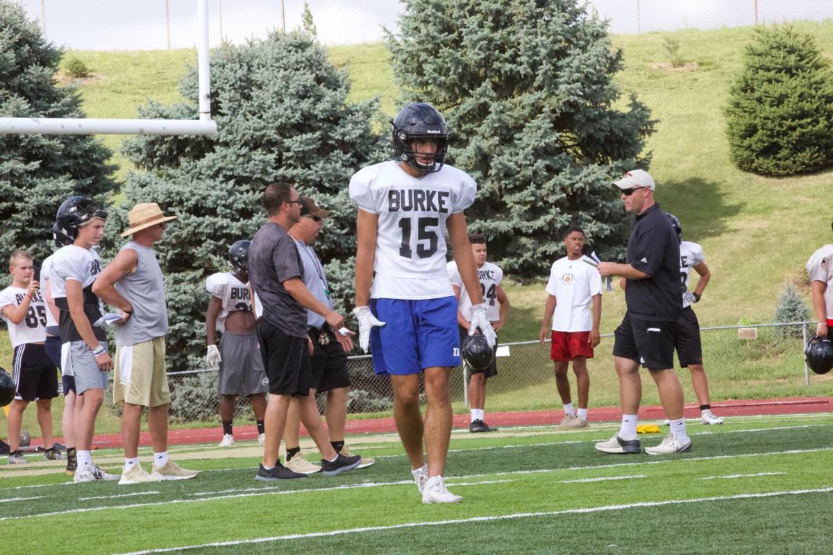 Photos Omaha Burke football practice NEBHSRecruiting