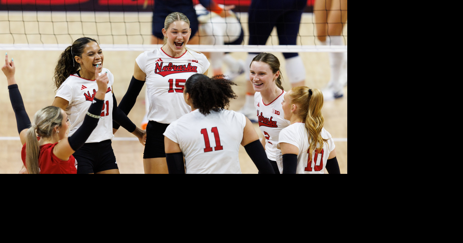 Nebraska volleyball is No. 1 for a 11th straight week; Creighton stays at No. 12 in Top 25