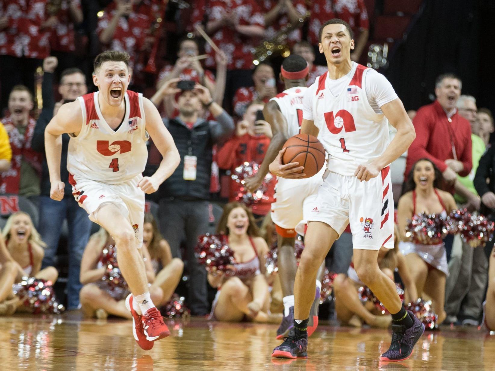 That Was Crazy Down Four Starters Husker Men Turn 16 Point