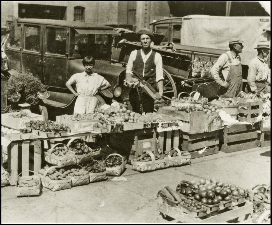 Old Market in the City Centre - History