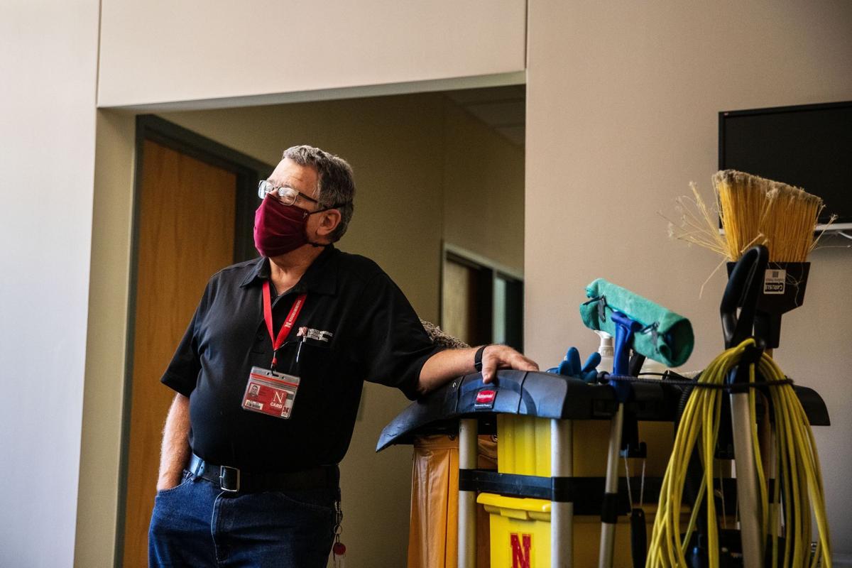 From Cleaning Door Knobs To Light Switches Unl Janitor At Forefront Of Covid 19 Fight Education Omaha Com From Cleaning Door Knobs To Light Switches Unl Janitor At Forefront Of Covid 19 Fight Education Omaha Com