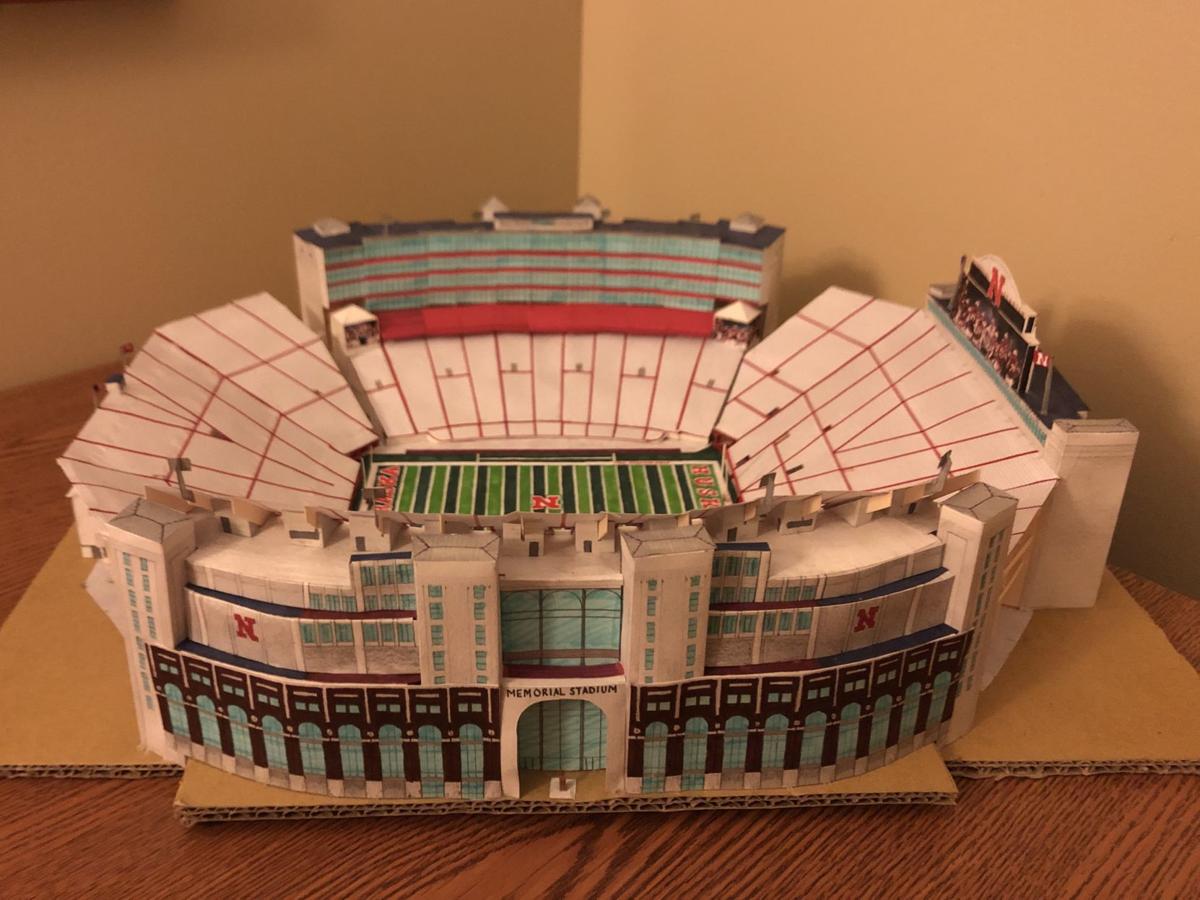 This Husker Fan Spent 12 Weeks Building A Memorial Stadium