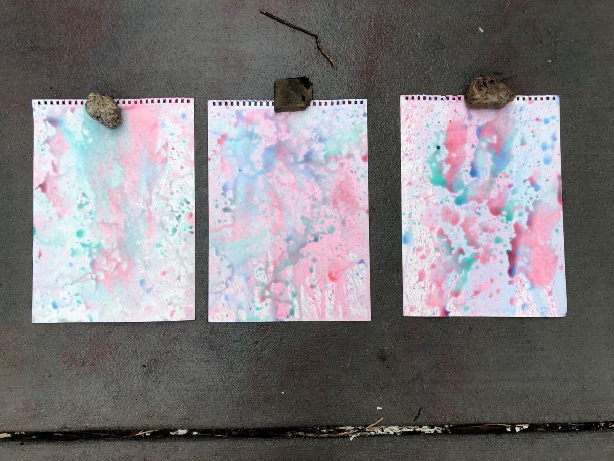 This Squirt Gun Art Project Was A Fun Departure From Painting With