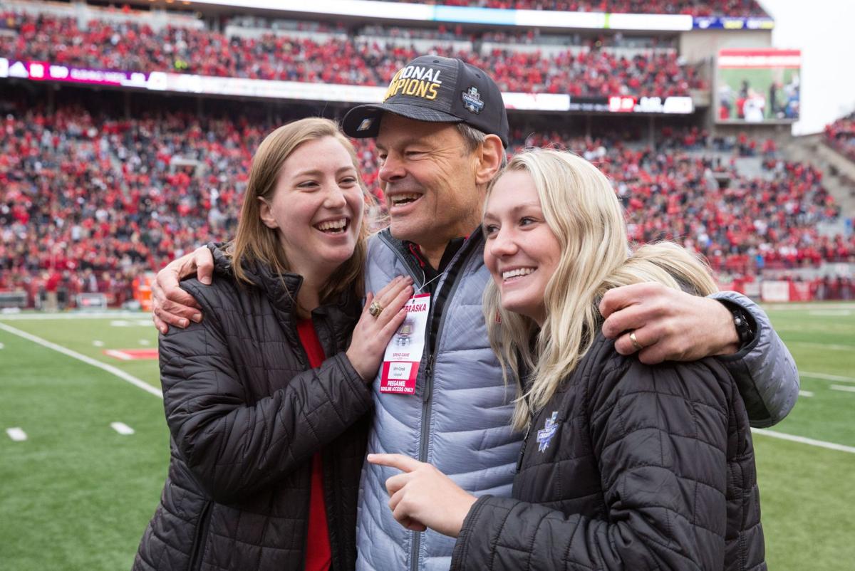 Video Nebraska volleyball coach John Cook on new court design, getting