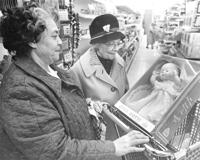 1980: Christmas shopping at Target