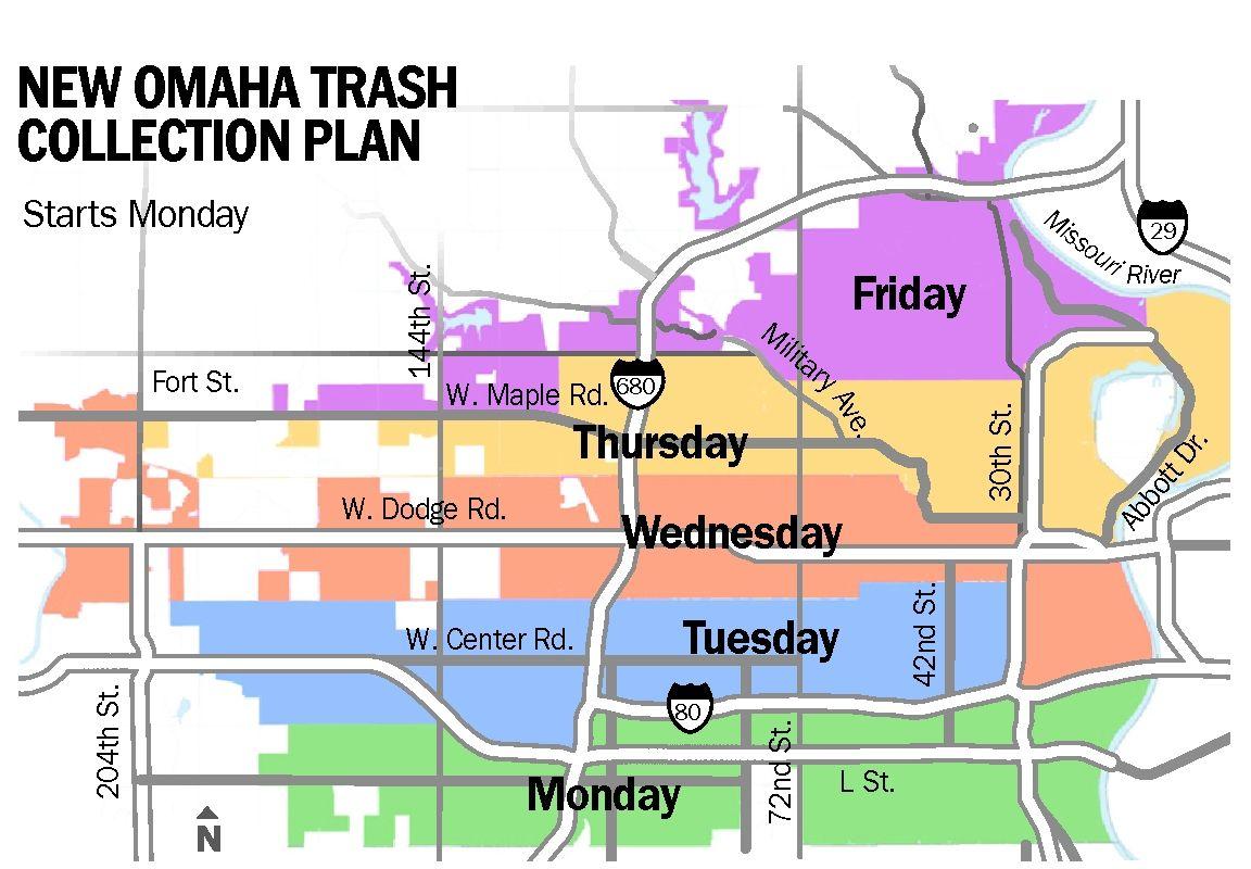Omaha Trash Pickup Schedule 2022 New Omaha Trash Collection Plan | Articles | Omaha.com