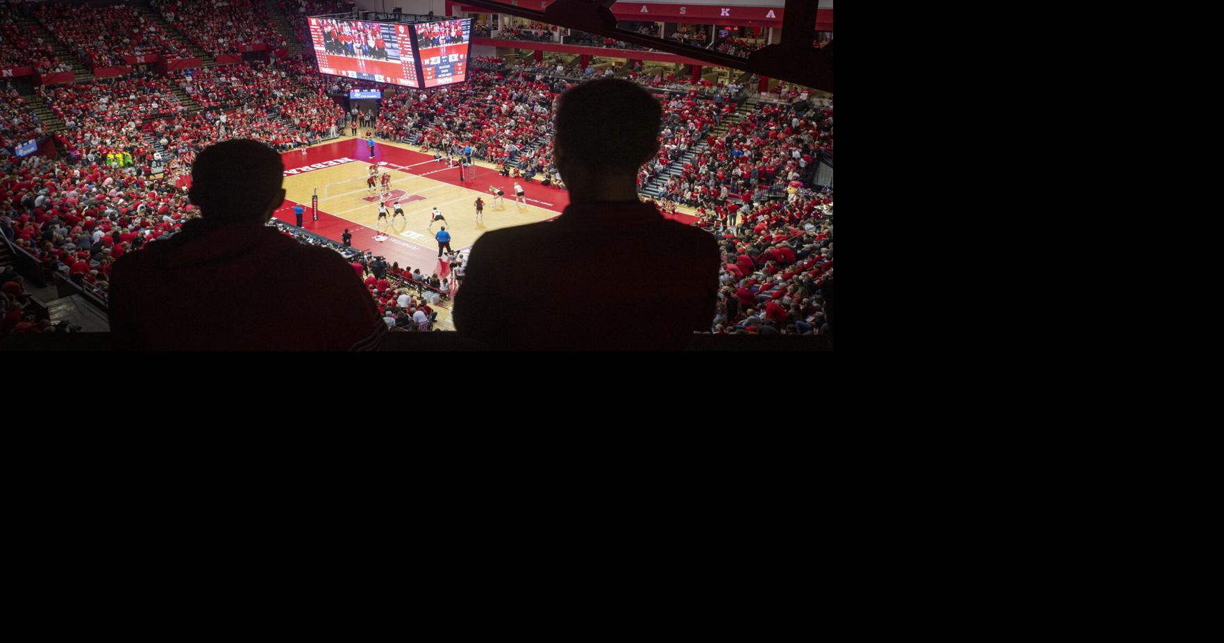 Standing room only section a #39 pretty amazing #39 part of Husker volleyball