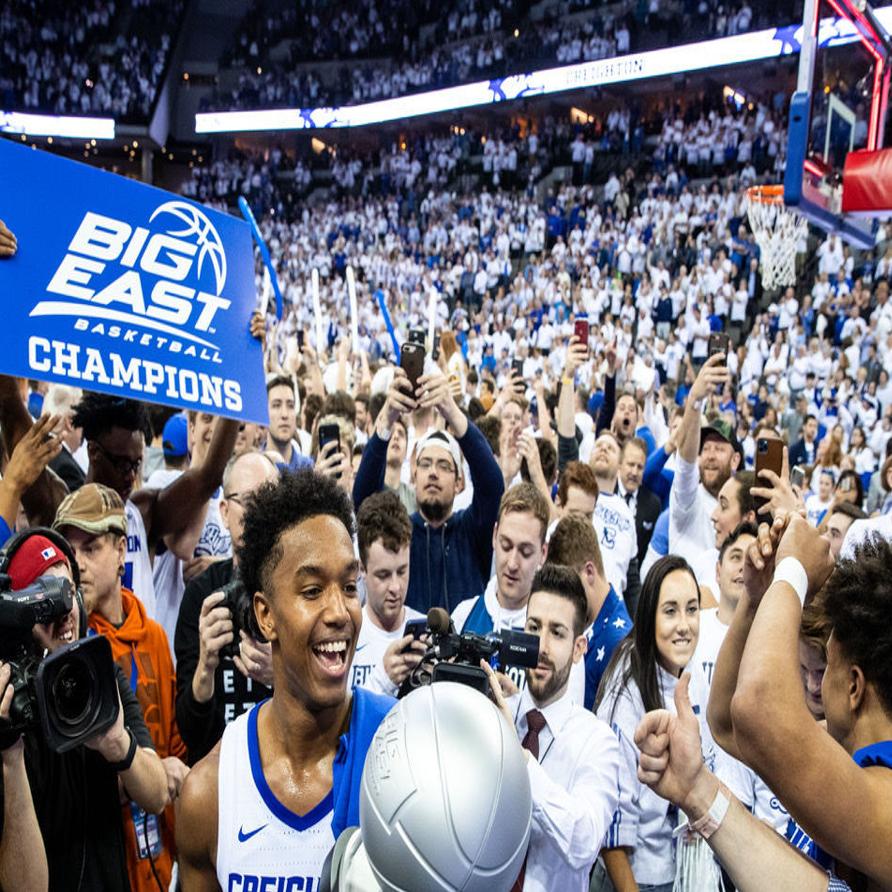 No 11 Creighton Defeats No 8 Seton Hall To Earn Share Of Program S First Big East Title Creighton Omaha Com