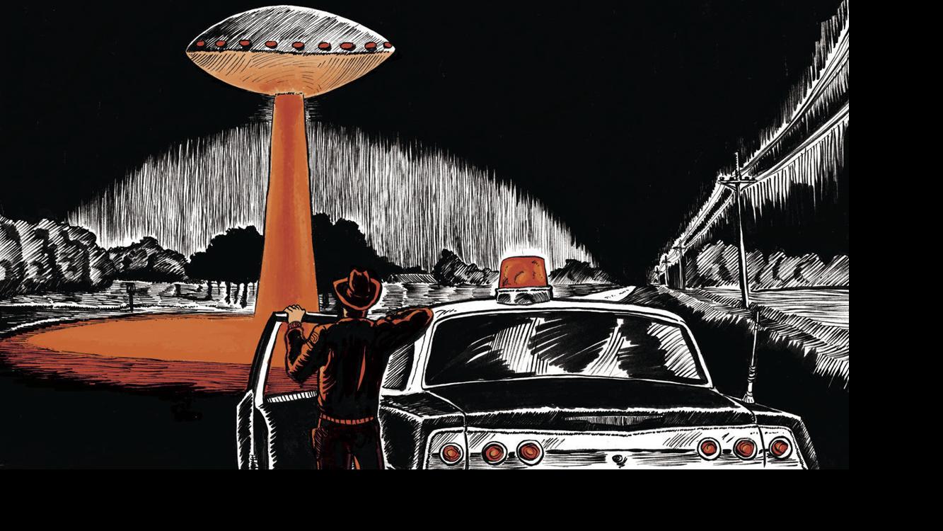 A Nebraska Cop S Alleged Ufo Encounter Lives On Thanks To A Graphic Novel And A Beer Lifestyles Omaha Com