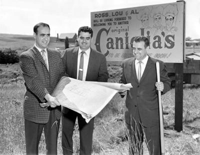 omaha caniglia al restaurateur dies sr ross palazzo lou streets groundbreaking 84th taliano left center site