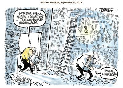 Best of Jeff Koterba’s cartoons: Prison math