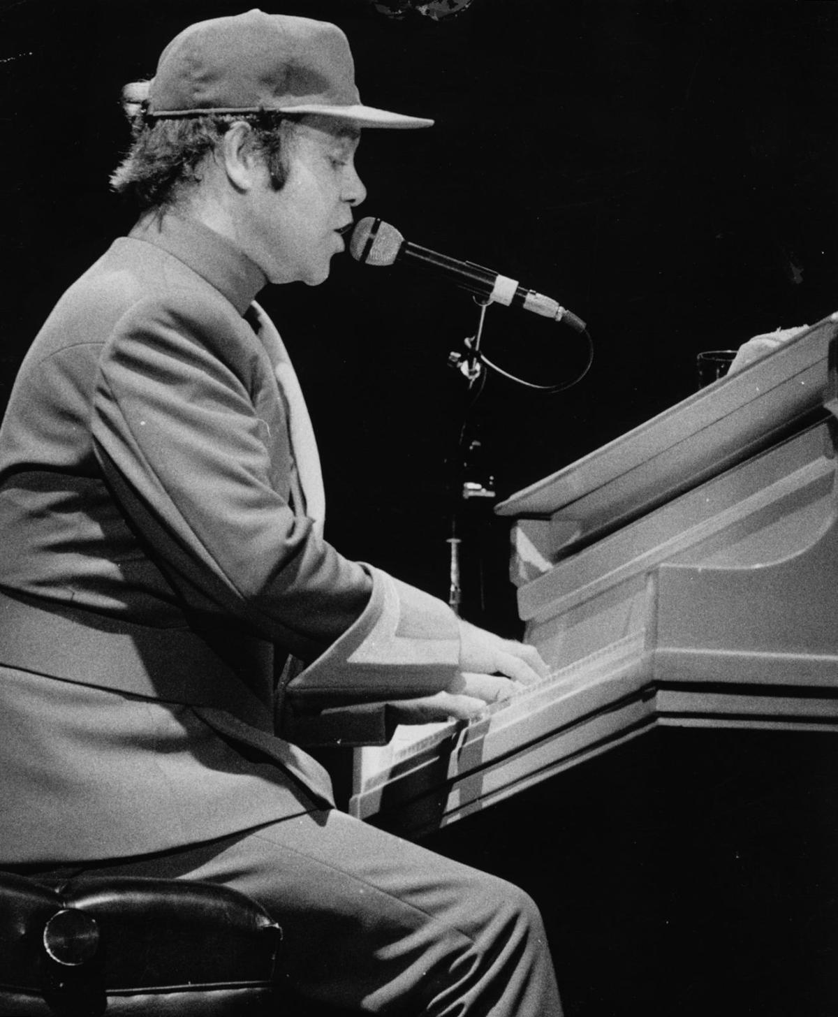 Remember All Of Elton John S Antics Like The Donald Duck Costume Or Sequined Dodgers Uniform Music Omaha Com
