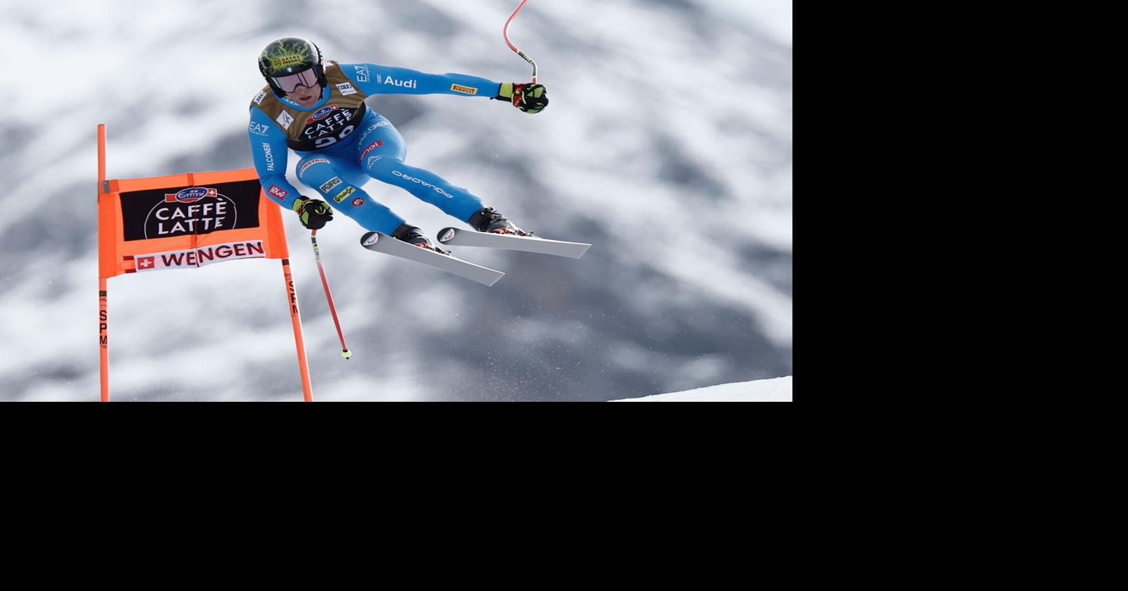 Italy's new Olympic skiing star has gone from tragedy to triumph