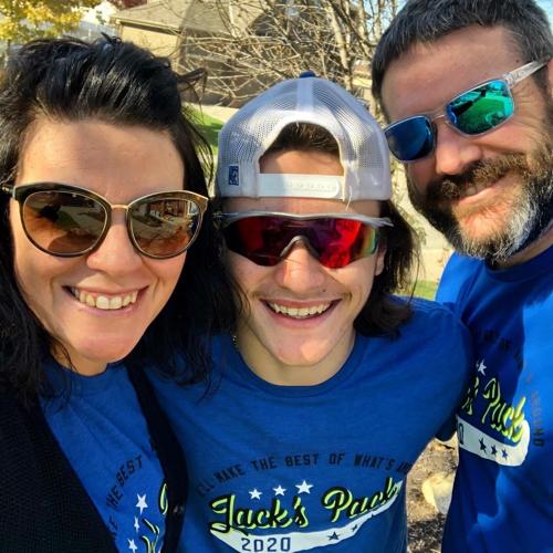 2020 Walk Chairs, Jennifer and Ken Allred. Son Jackson -in middle- lives with type 1 diabetes.jpg