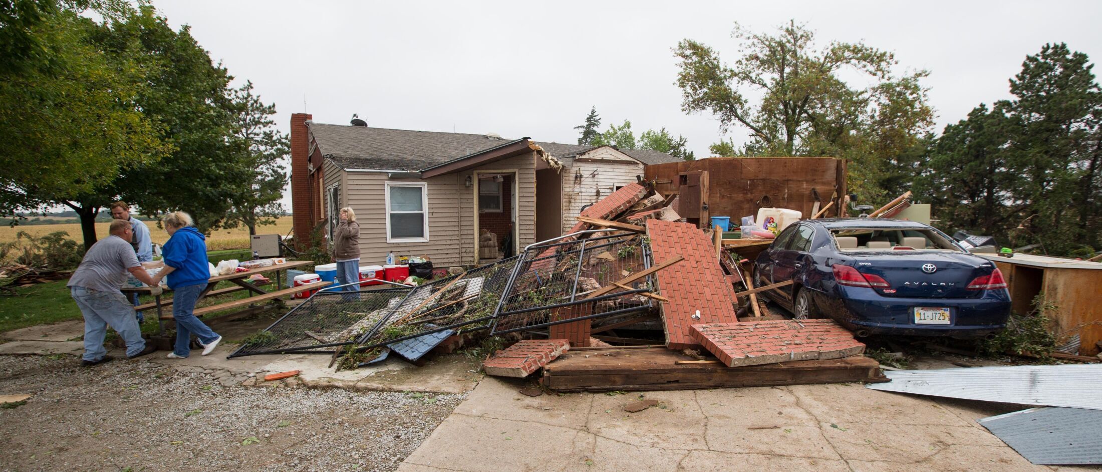 Back in the day Oct. 3 2013 Tornadoes rampage across parts of