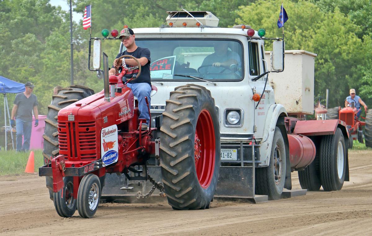 Antique tractor pull set for Saturday