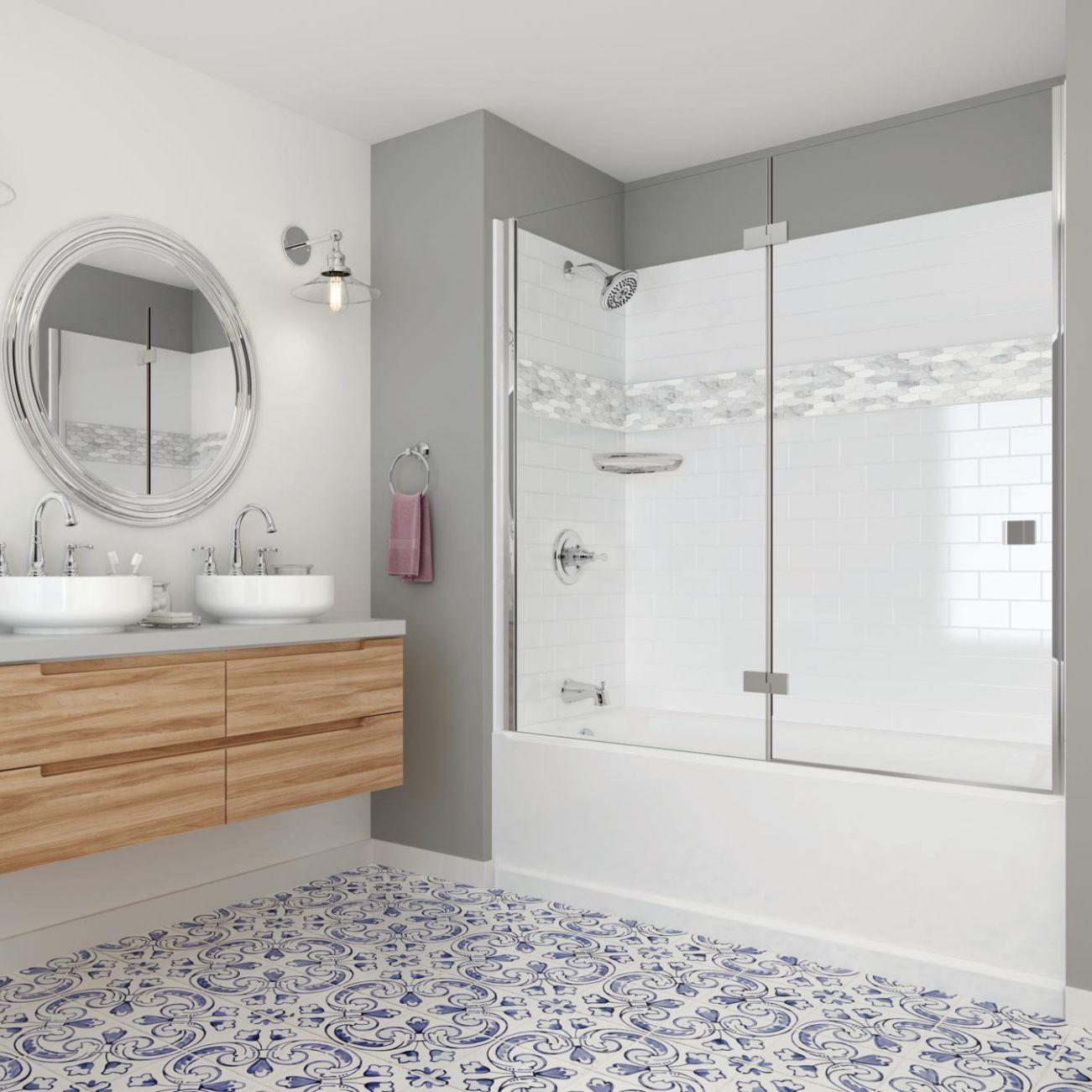 6 reasons to upgrade to prefab shower walls | Inspired Living | omaha.com