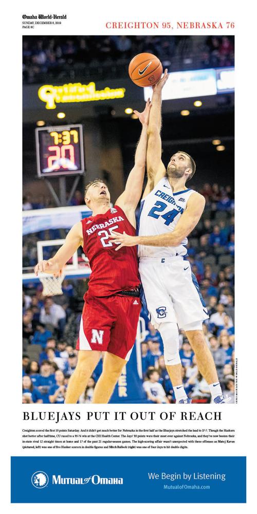 Creighton-Nebraska basketball: Bluejays put it out of reach