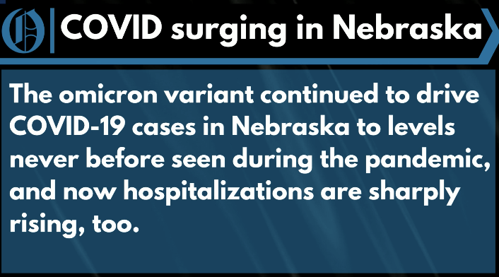 COVID cases once again setting records in Nebraska