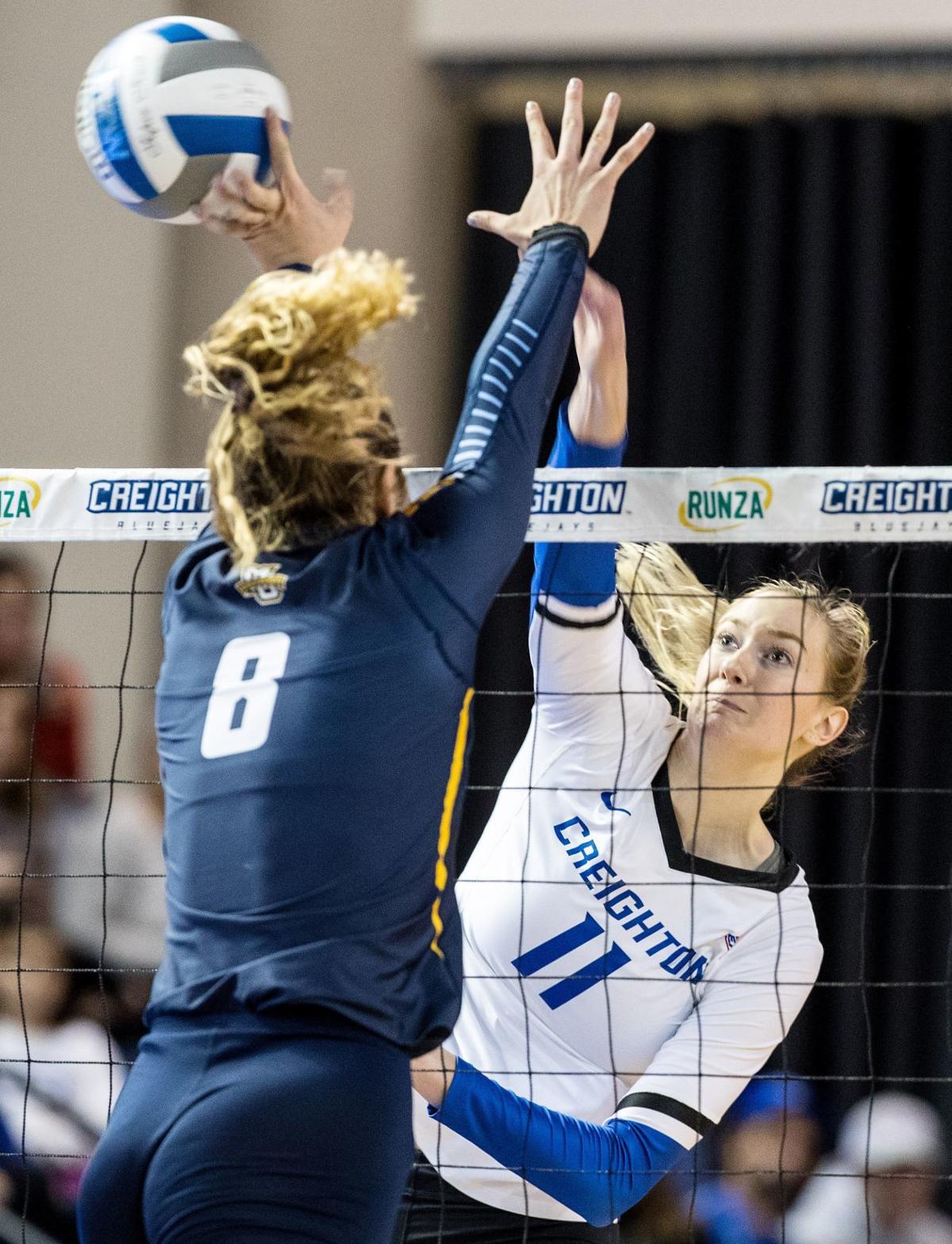 Creighton Volleyball Shows It S Still The Beast Of The Big East Securing Top Seed In Tournament Creighton Omaha Com