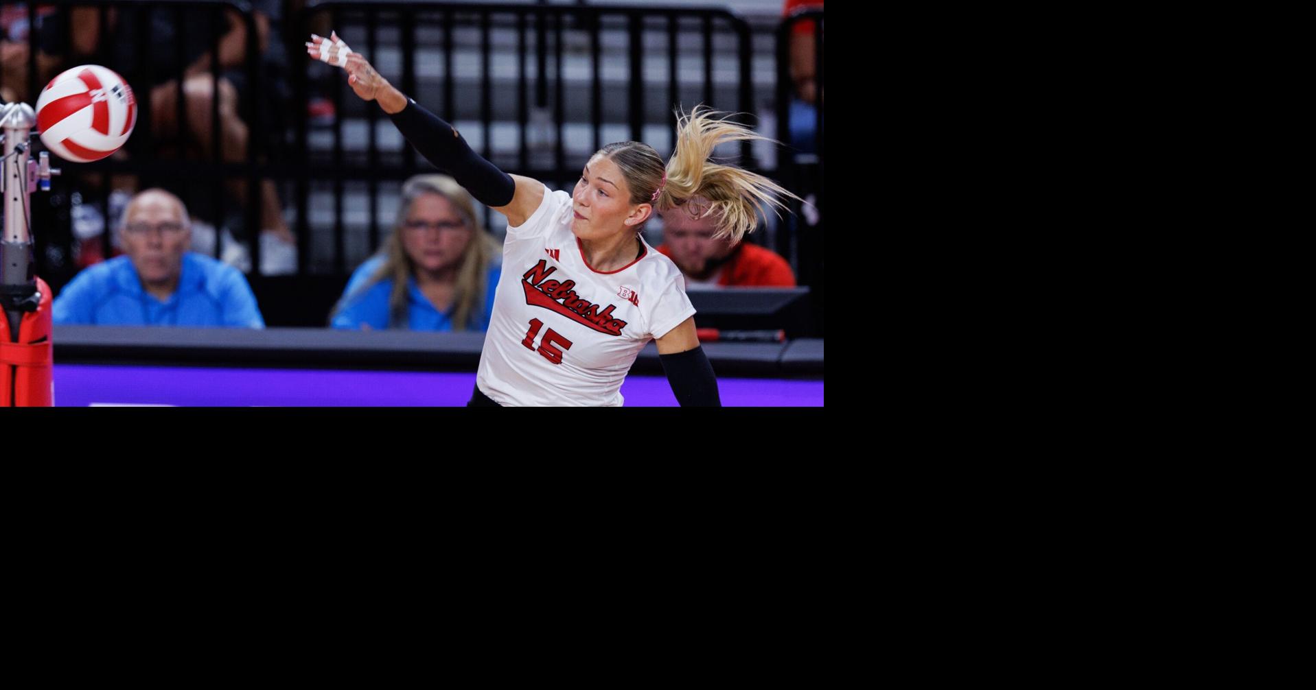 Serving run sparks Nebraska volleyball's sweep of Northwestern; Brent ...