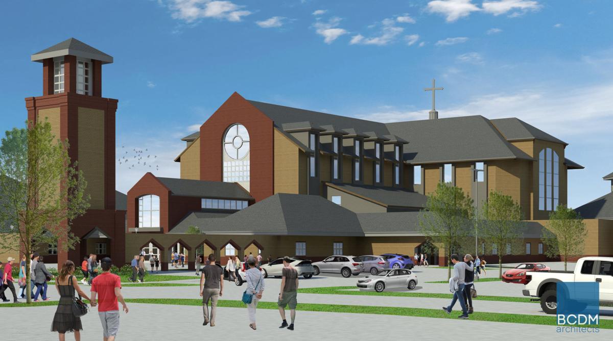 St. Wenceslaus' 25 million, 1,400seat church will include 13foot