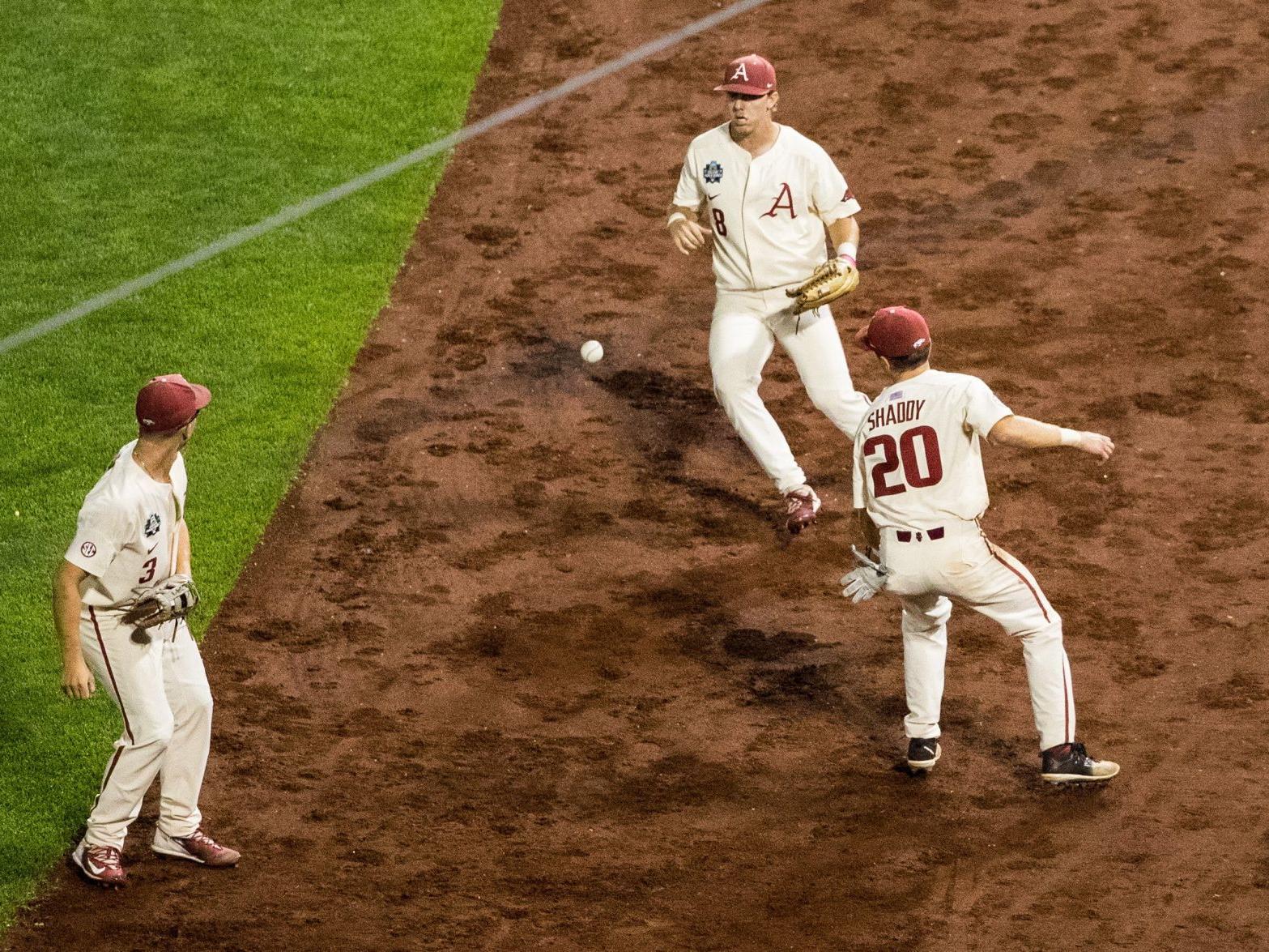 Instead Of Third Out Arkansas Dealt Third Game After Botched Play Costs Hogs A Cws Title Cws Omaha Com Instead Of Third Out Arkansas Dealt Third Game After Botched Play Costs Hogs A Cws Title Cws Omaha Com