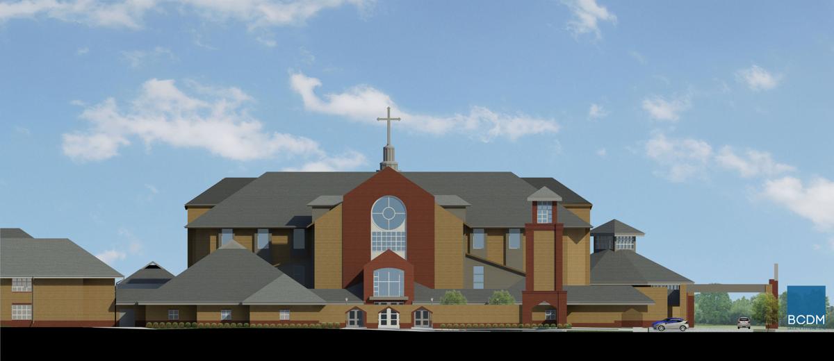 St. Wenceslaus' 25 million, 1,400seat church will include 13foot