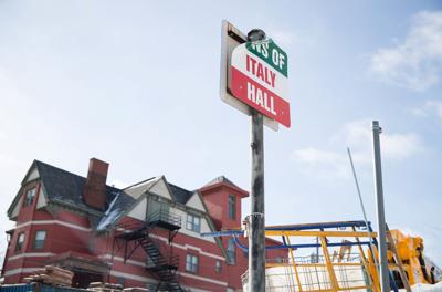 Love Sons Of Italy Pasta Reopening Of Groups Fire Damaged - 