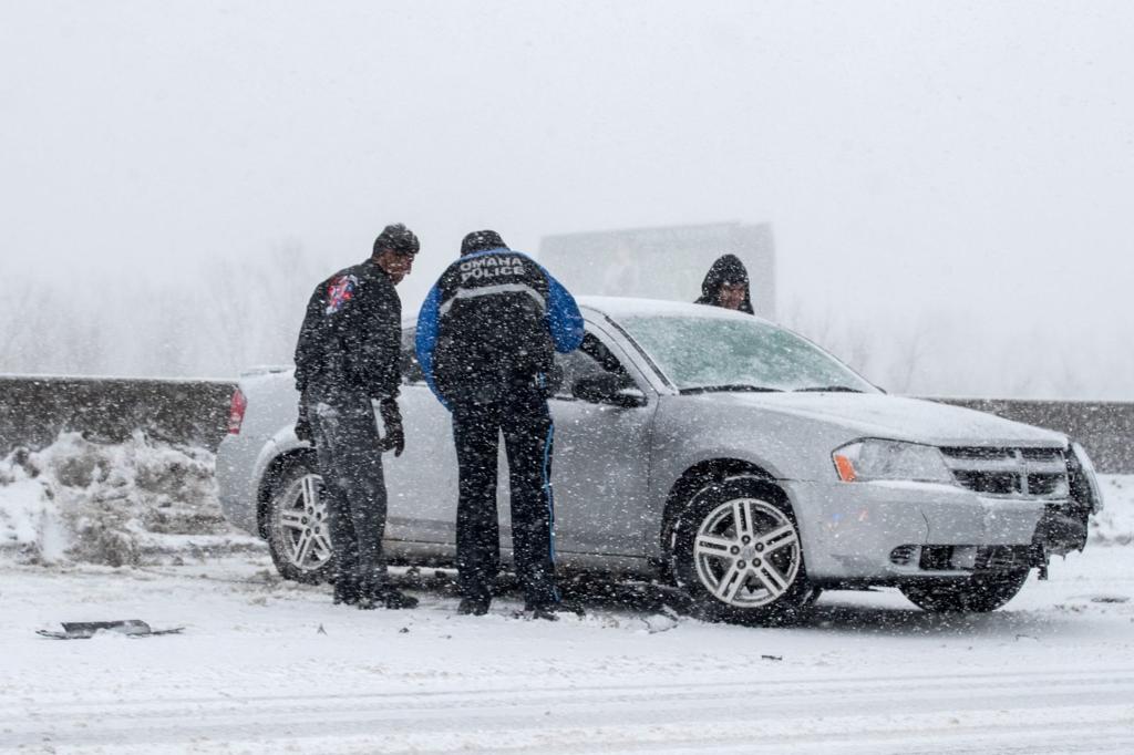 Blizzard Dumps 6 To 10 Inches Of Snow Across The Omaha Metro