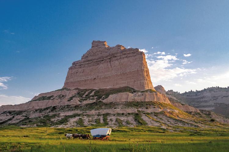 Exhibit featuring 93 photos, one for each county, among highlights of  Nebraska's 150th anniversary celebration